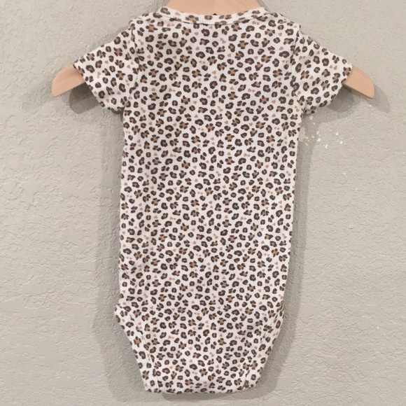 Carter’s Cat & Jack Baby 3-6M Leopard & Pink Bodysuit 100% Cotton - Picture 6 of 14